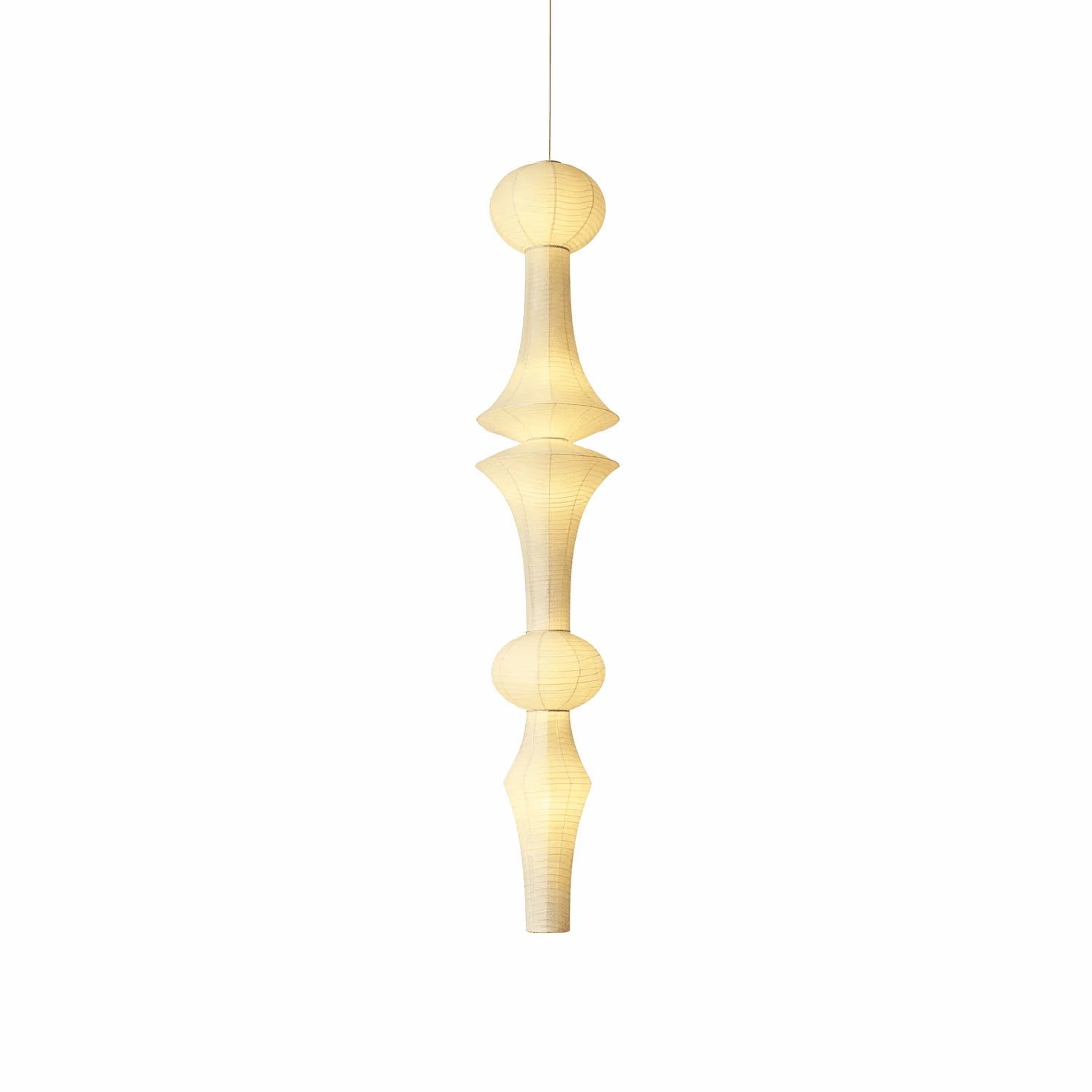 Suspension en Papier de Riz Japonais — Lanterne Style Washi | COCON™