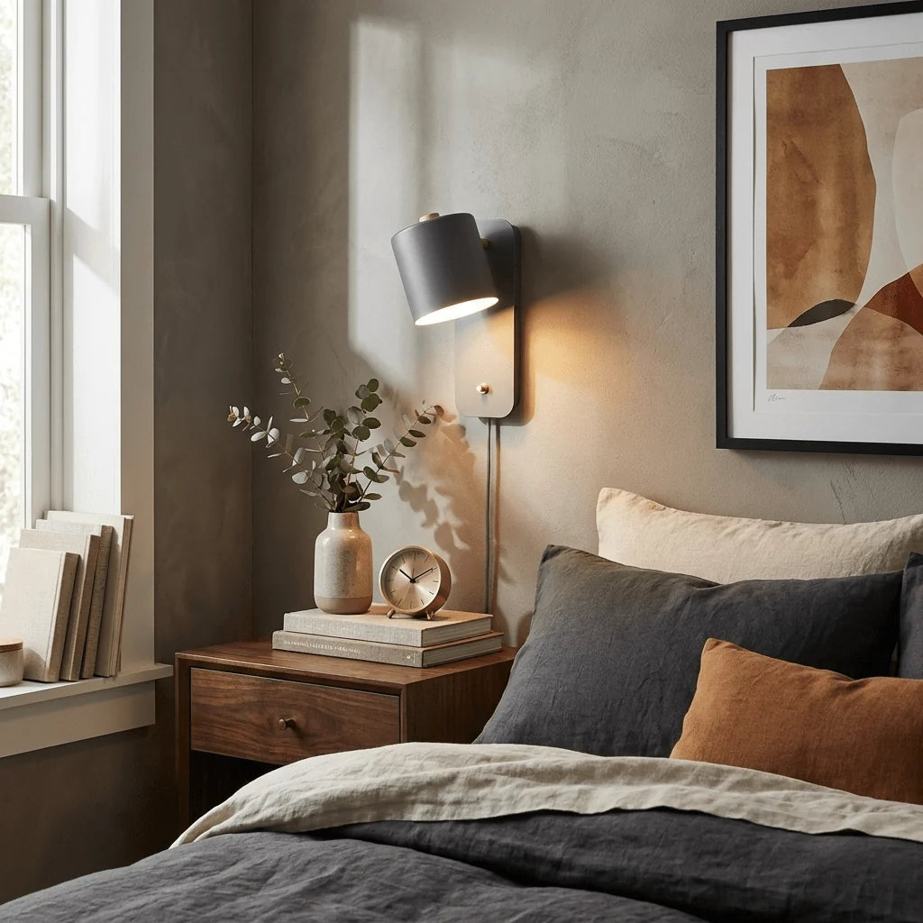 Applique Murale Design Cylindre Pivotant Coloris Pastel pour Chambre & Couloir | MACARON™