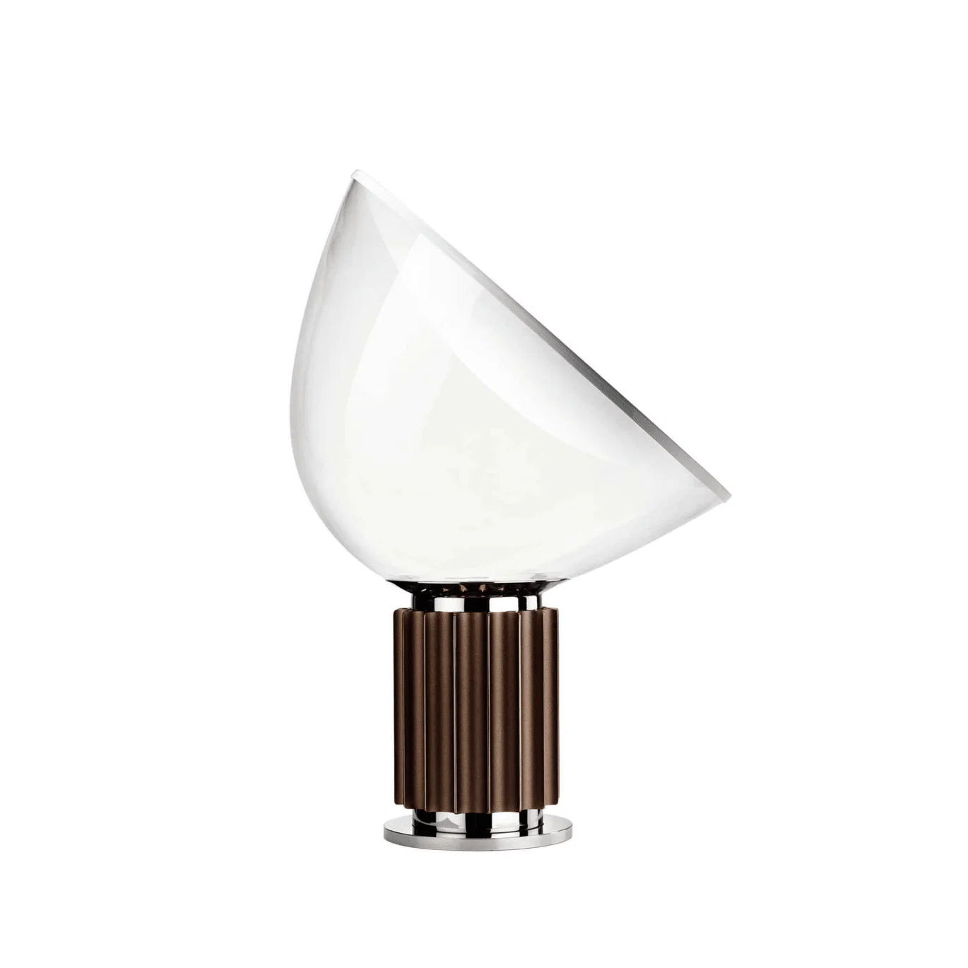 Lampe de Table Dôme en Verre Italien — Grande Lampe Style Moderne | OMBELLE™