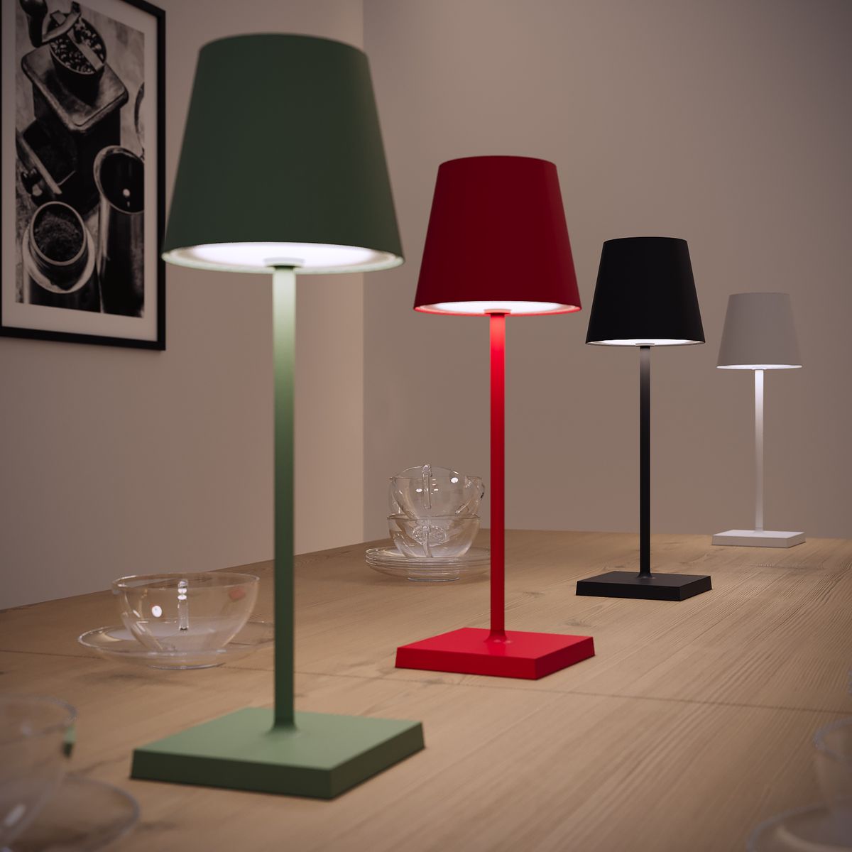 Jazzig | Lampe de table élégante sans fil