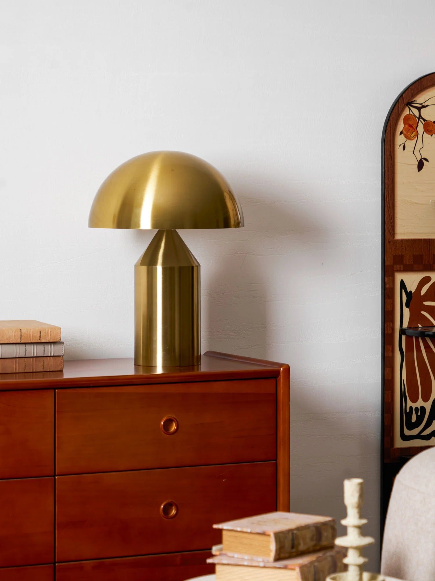 Lampe de Chevet Forme Champignon Métal | AMANITE™