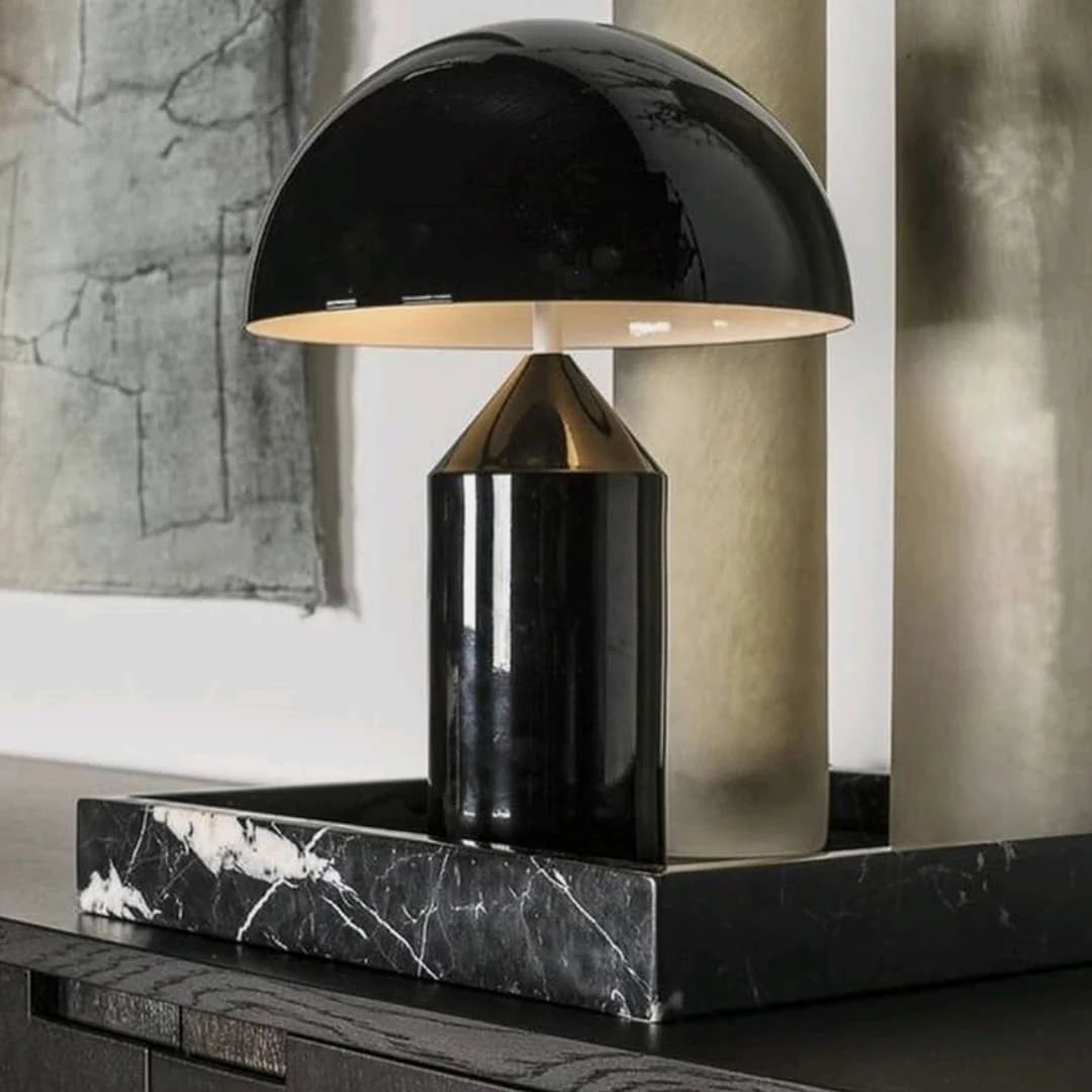 Lampe de Chevet Forme Champignon Métal | AMANITE™