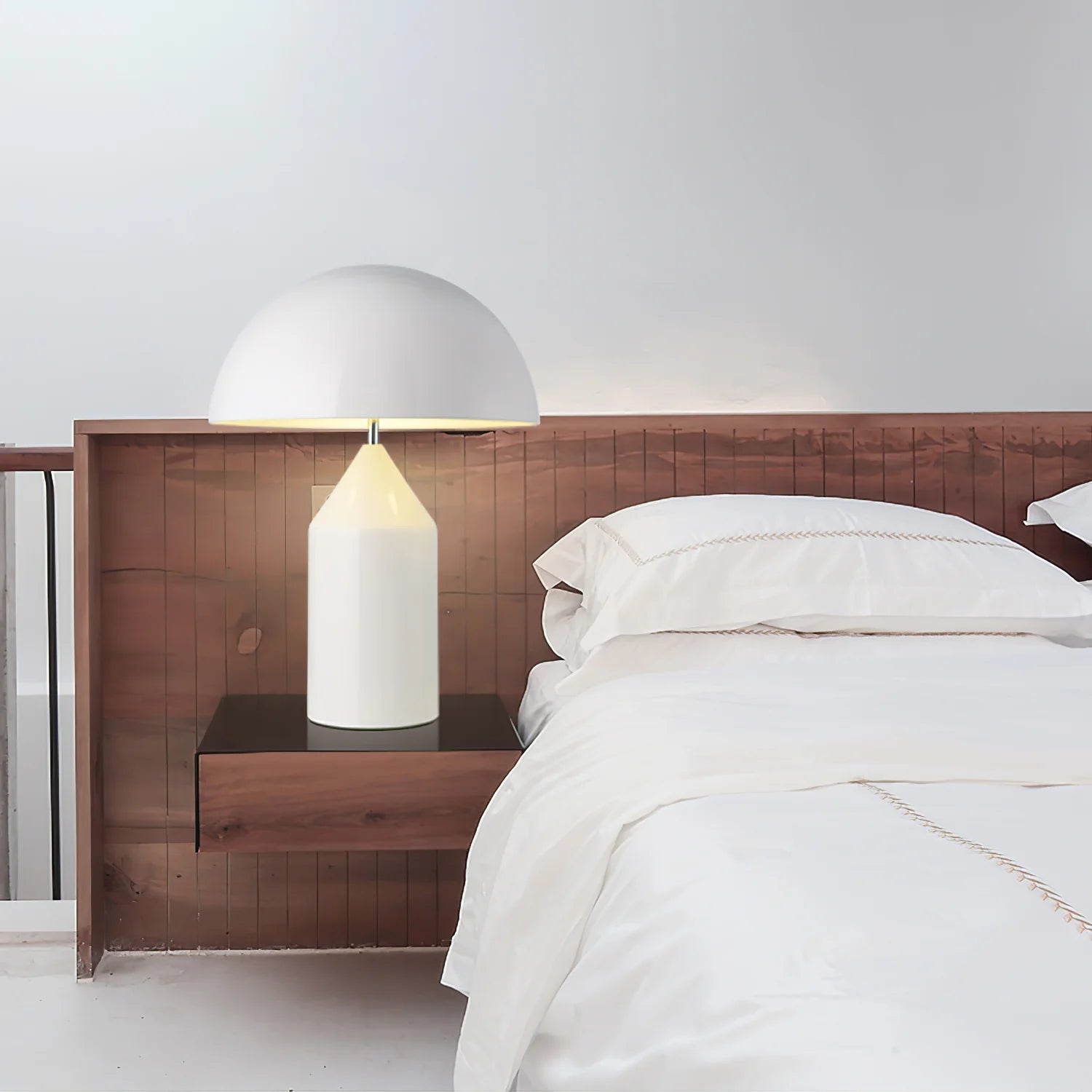 Lampe de Chevet Forme Champignon Métal | AMANITE™