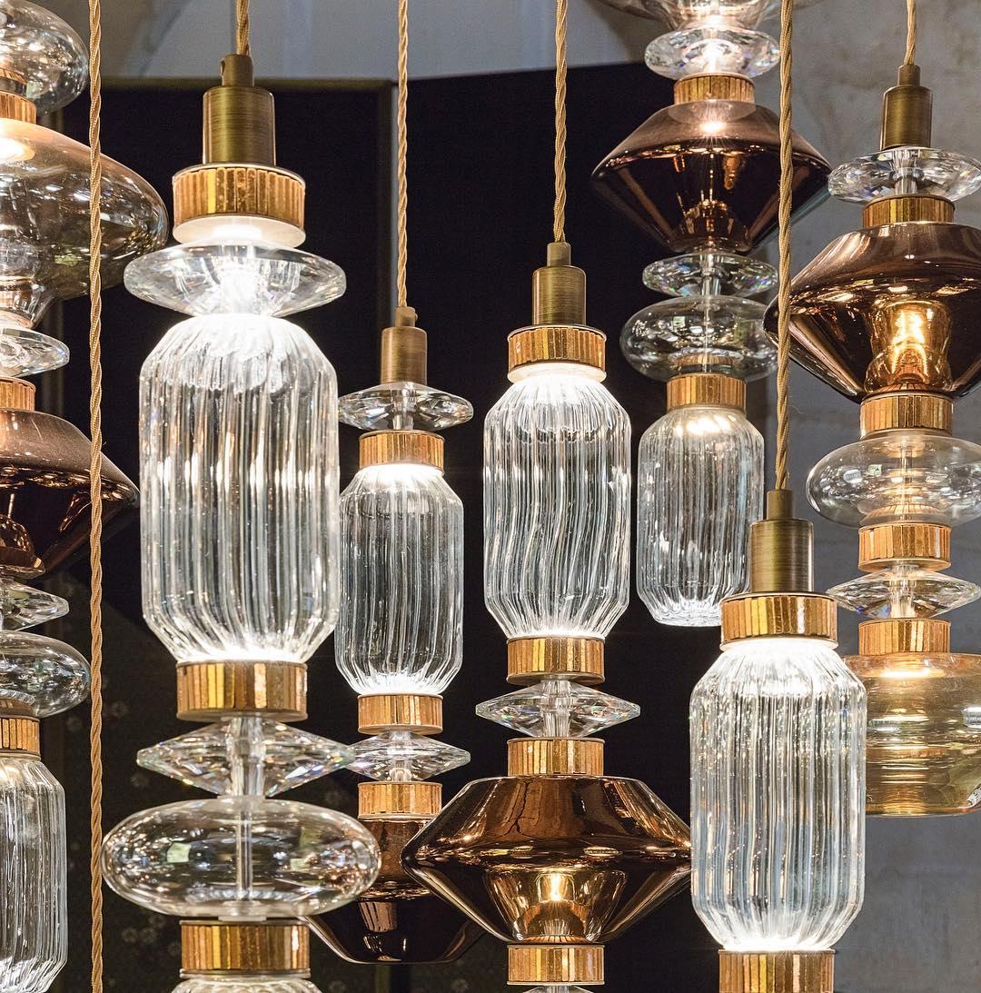 Suspension Cylindre en Verre Cristal — Lustre Luxe Style Italien | VENISE™