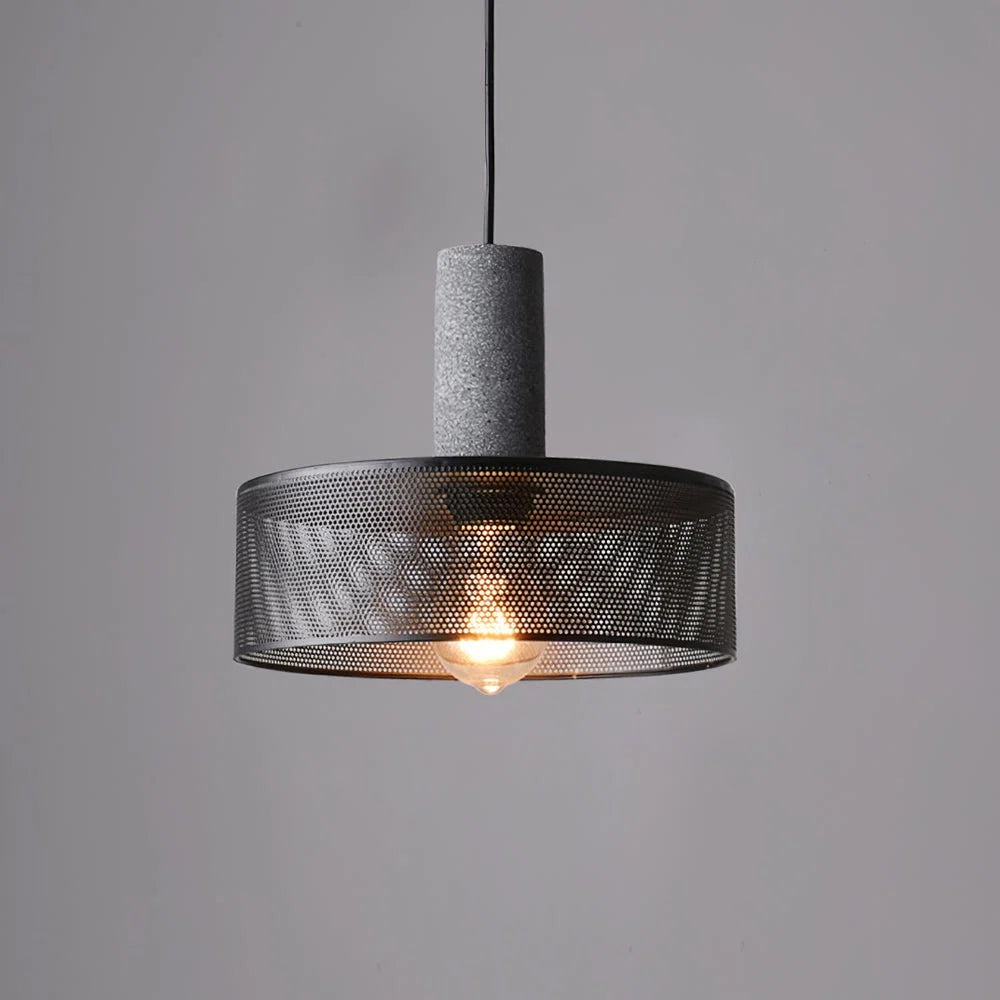 Suspension en Ciment Brut — Lustre Style Loft Industriel Vintage | BÉTON™