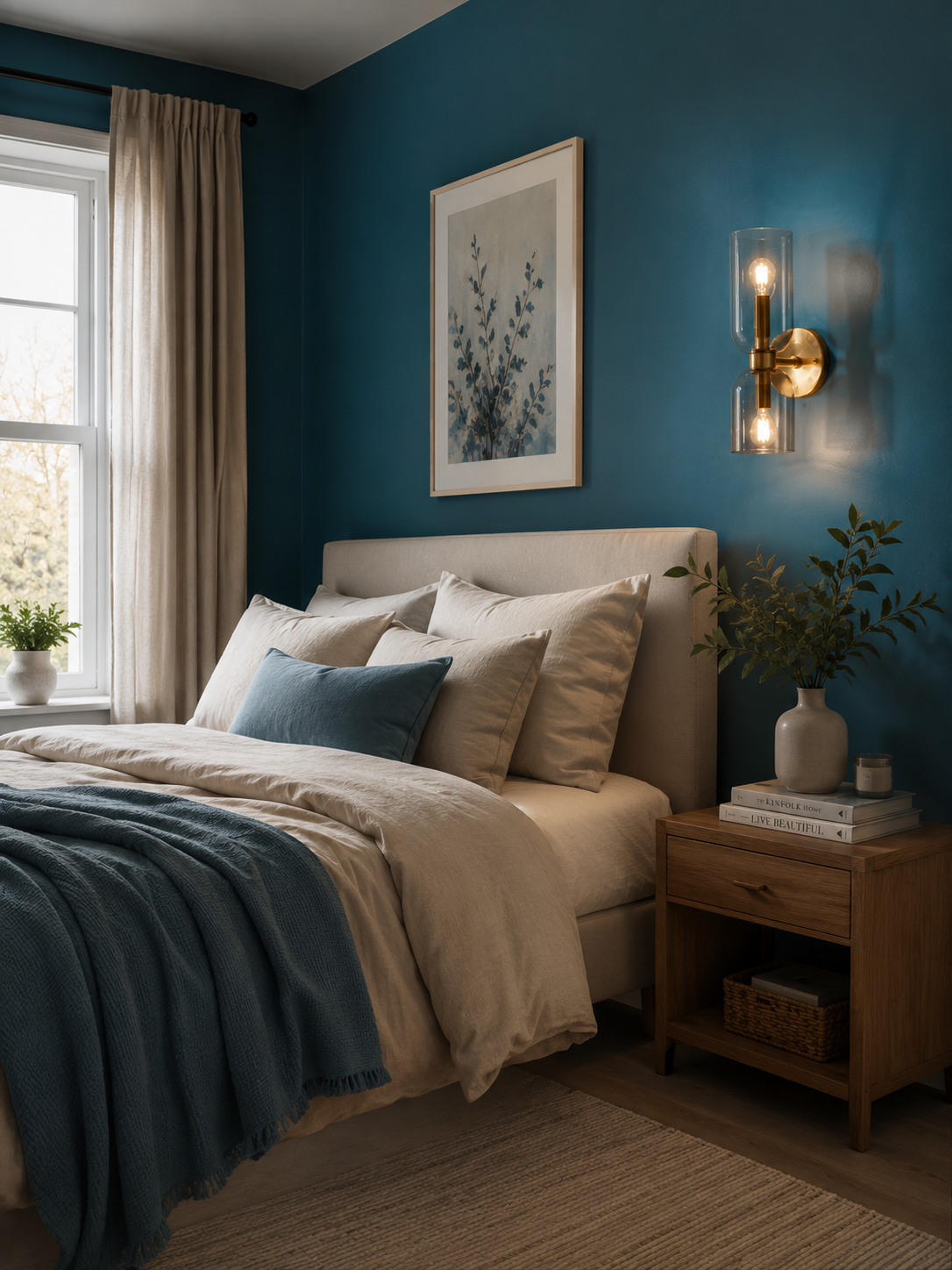 Applique Murale Verre Nordique — Luminaire Design Européen 2 Feux | AZURE™