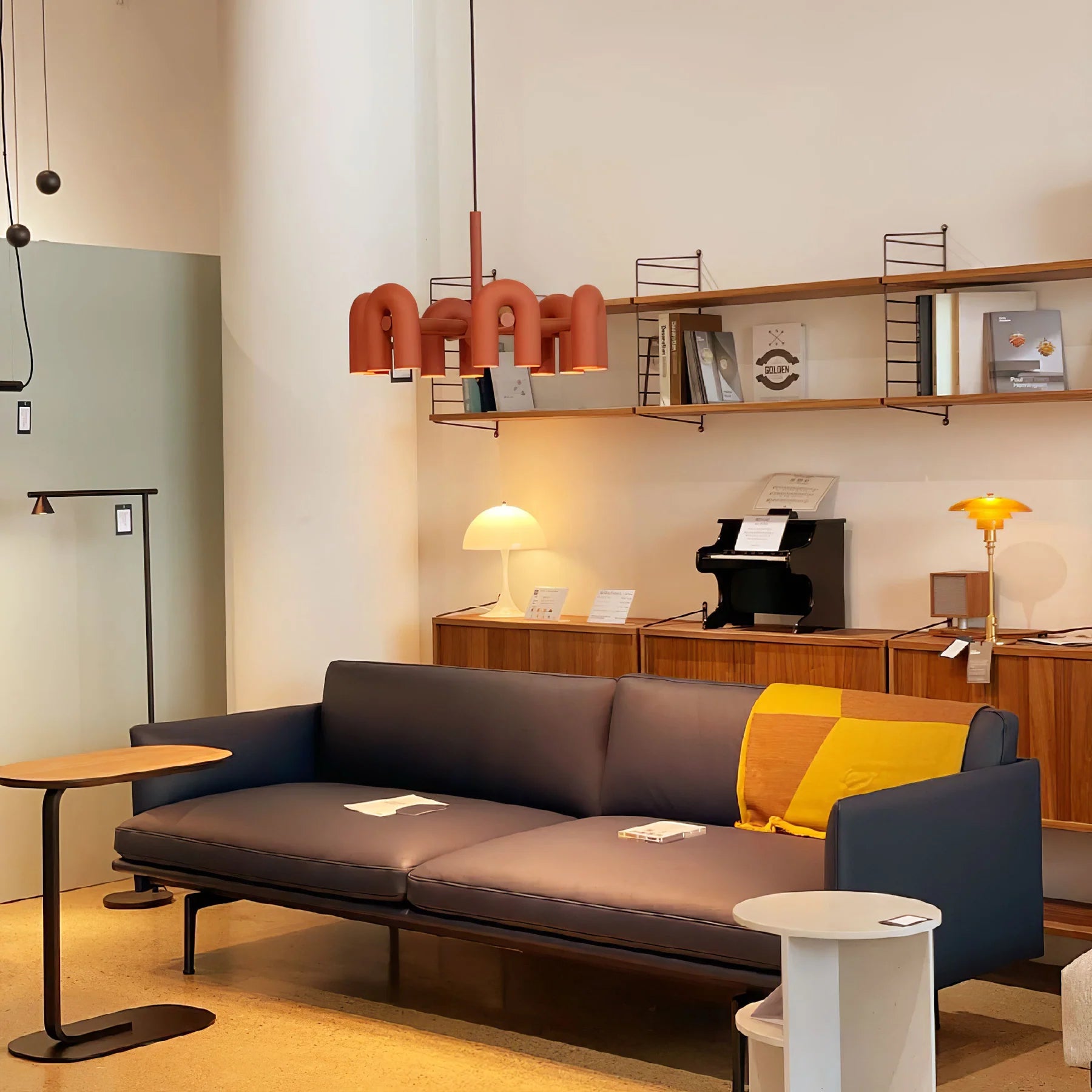 Lustre Tubes en Verre Arches Colorées | MANÈGE™