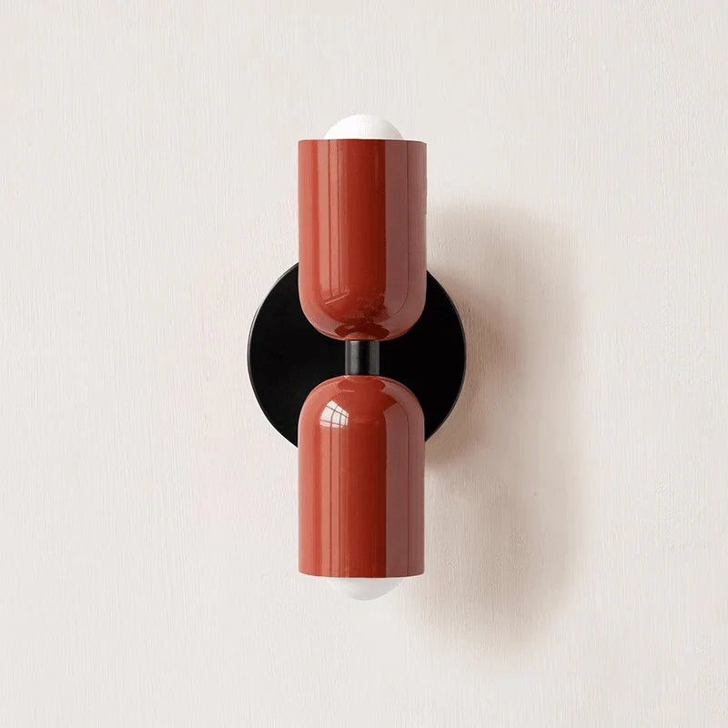 Applique Murale Design Double Capsule Colorée pour Chambre & Salle à Manger | GÉMEAUX™