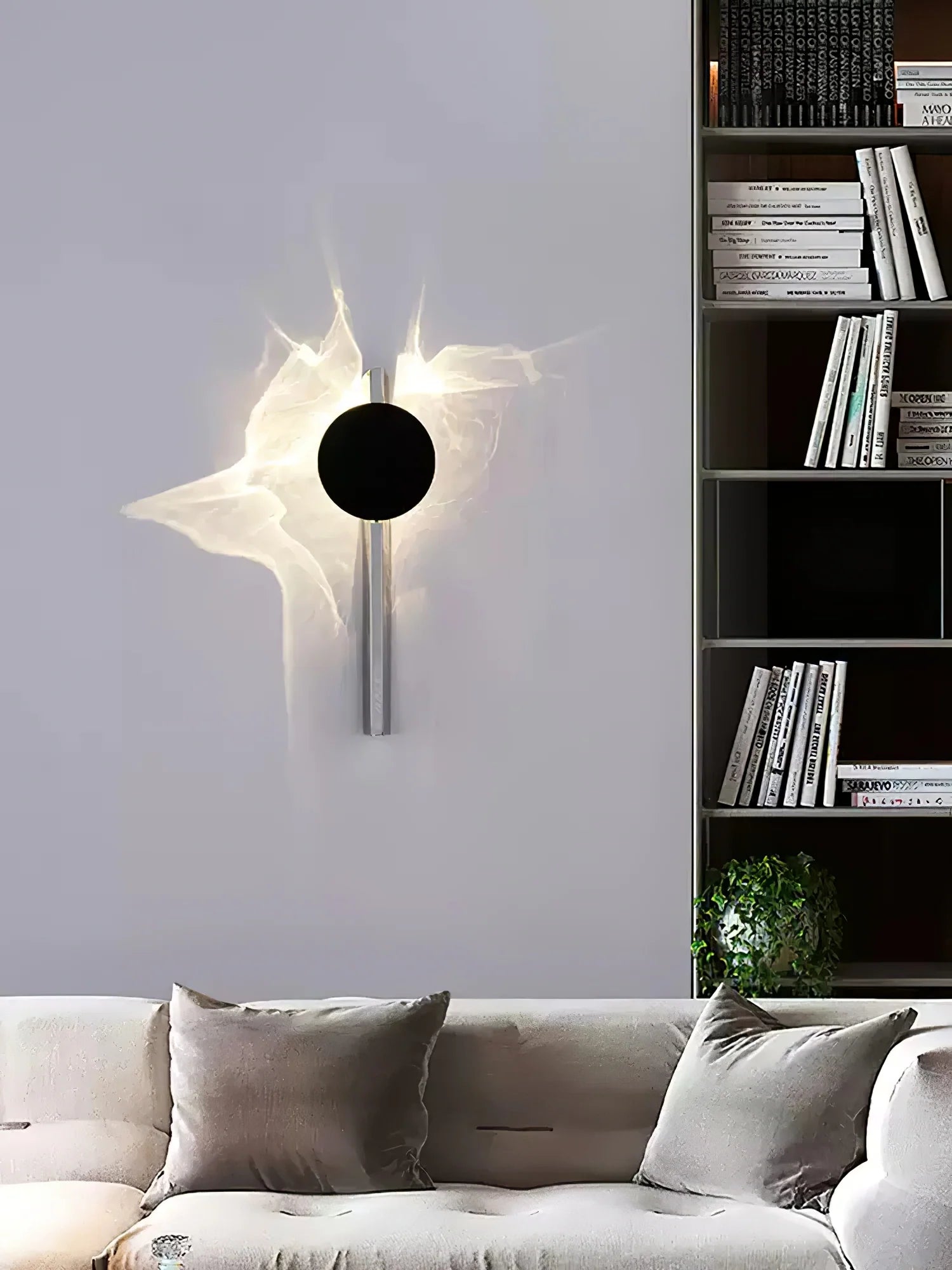 Applique Murale Striée Effet Ombre — Lampe Chevet Style Moderne | STRIÉ™