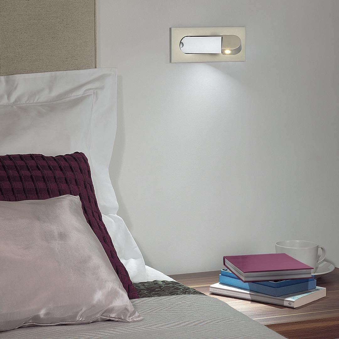 Liseuse Murale Encastrée LED Orientable | LUCARNE™