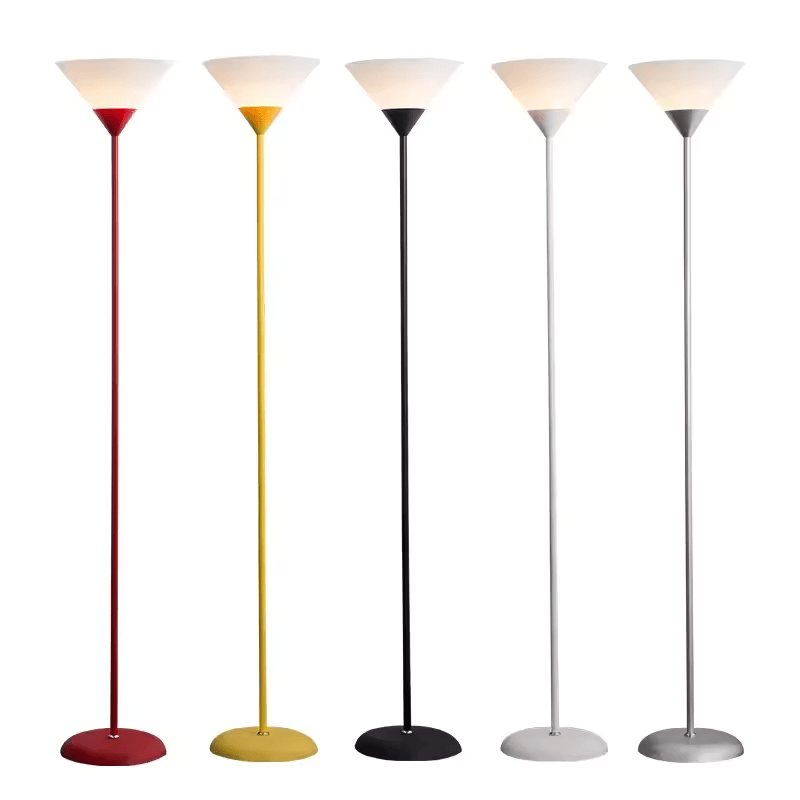 Lampadaire Rétro-Scandinave en Métal et Acrylique — L'ALBA™