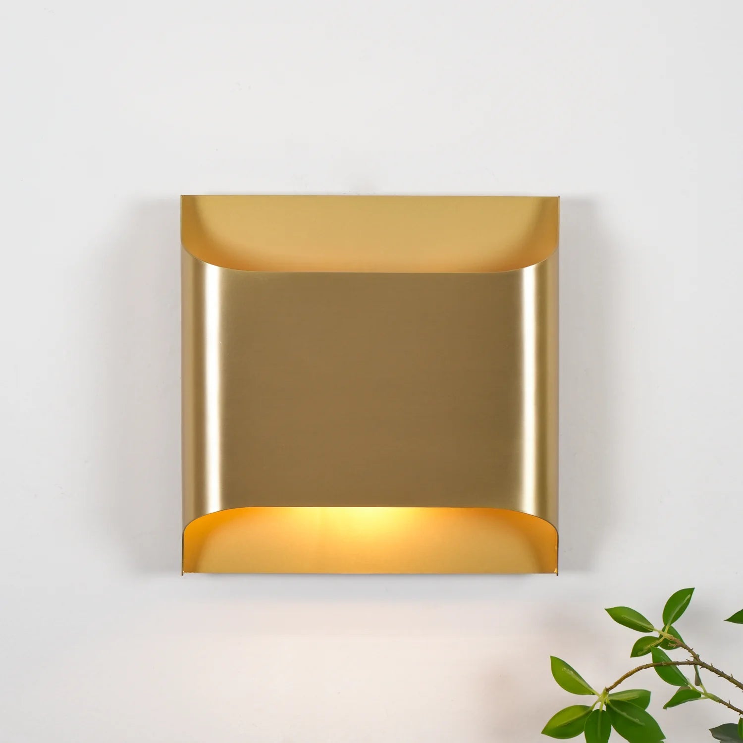 Applique Murale Minimaliste en Laiton — Lampe Murale Style Cottage | TRINGLE™