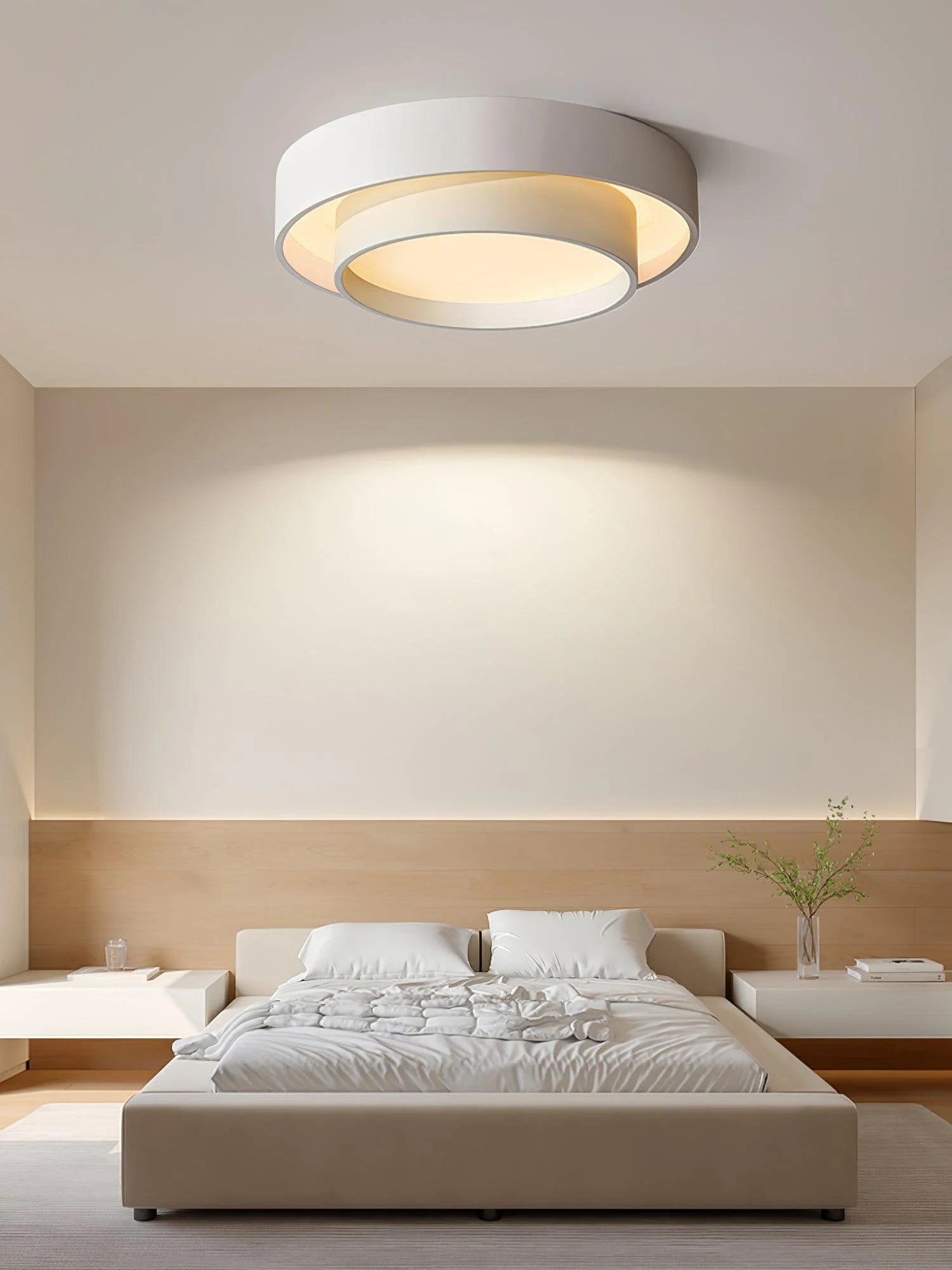 Plafonnier Design Double Disque Minimaliste pour Chambre & Salon | EOS™