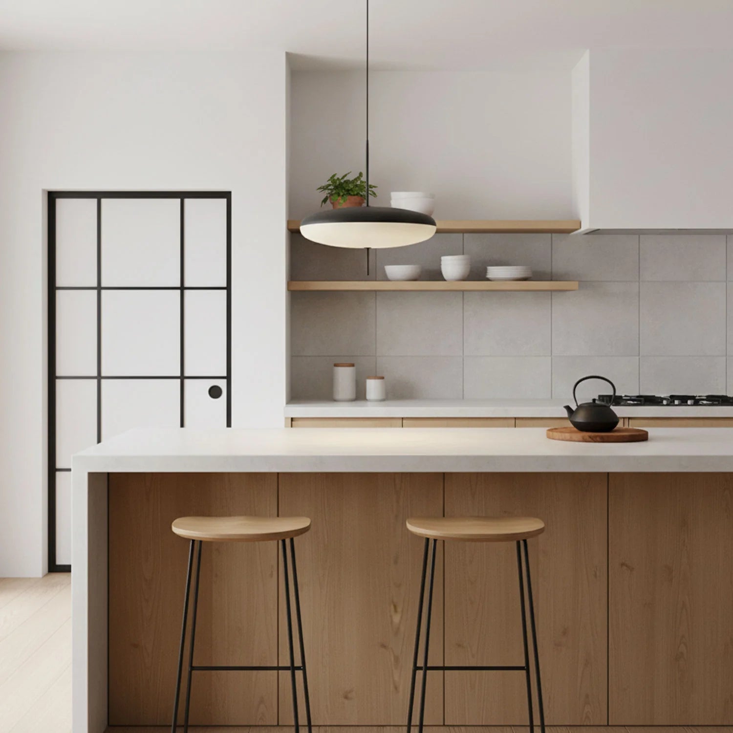 Suspension Disque Design Soucoupe Volante — Lustre Style Nordique Minimaliste | NAVETTE™