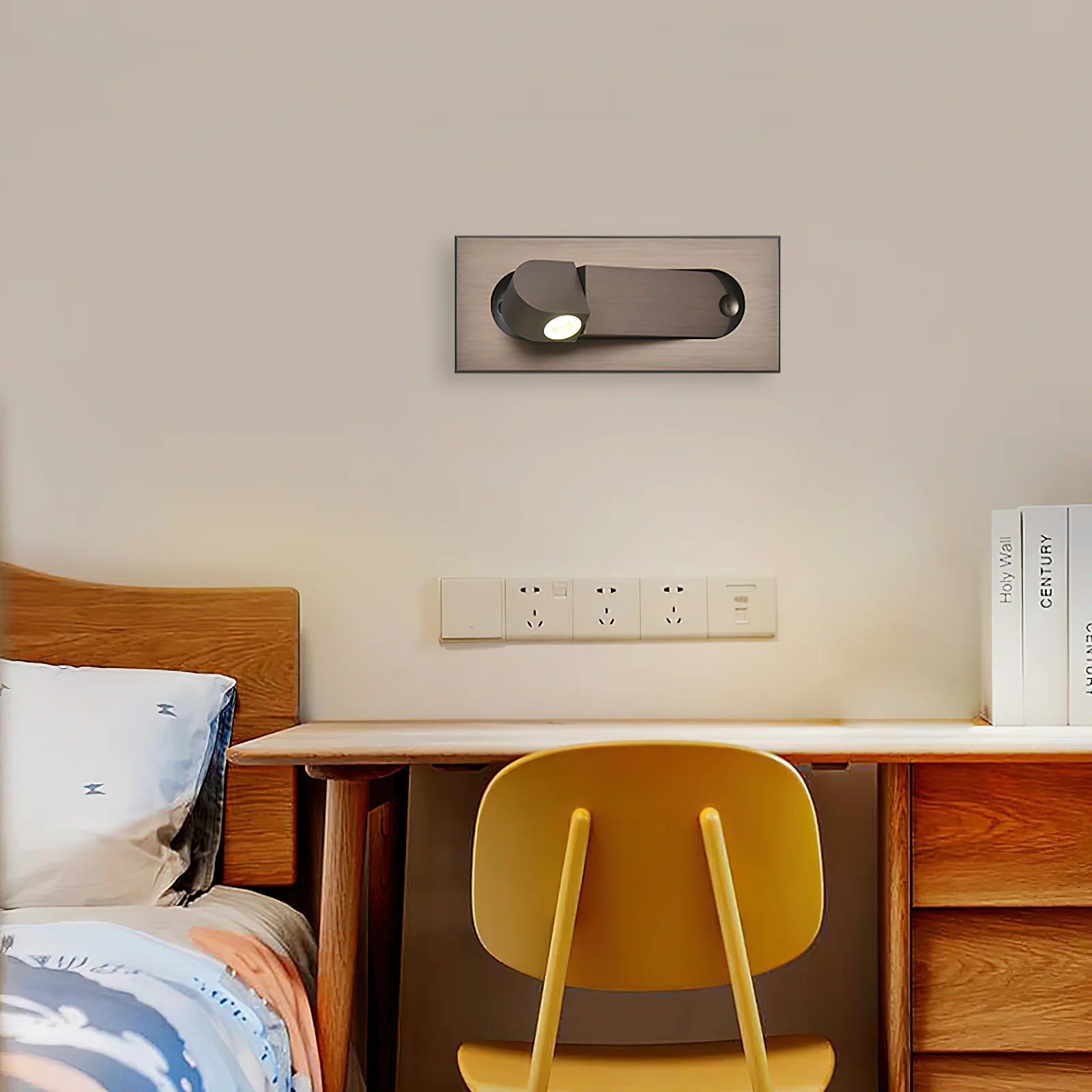 Liseuse Murale Encastrée LED Orientable | LUCARNE™