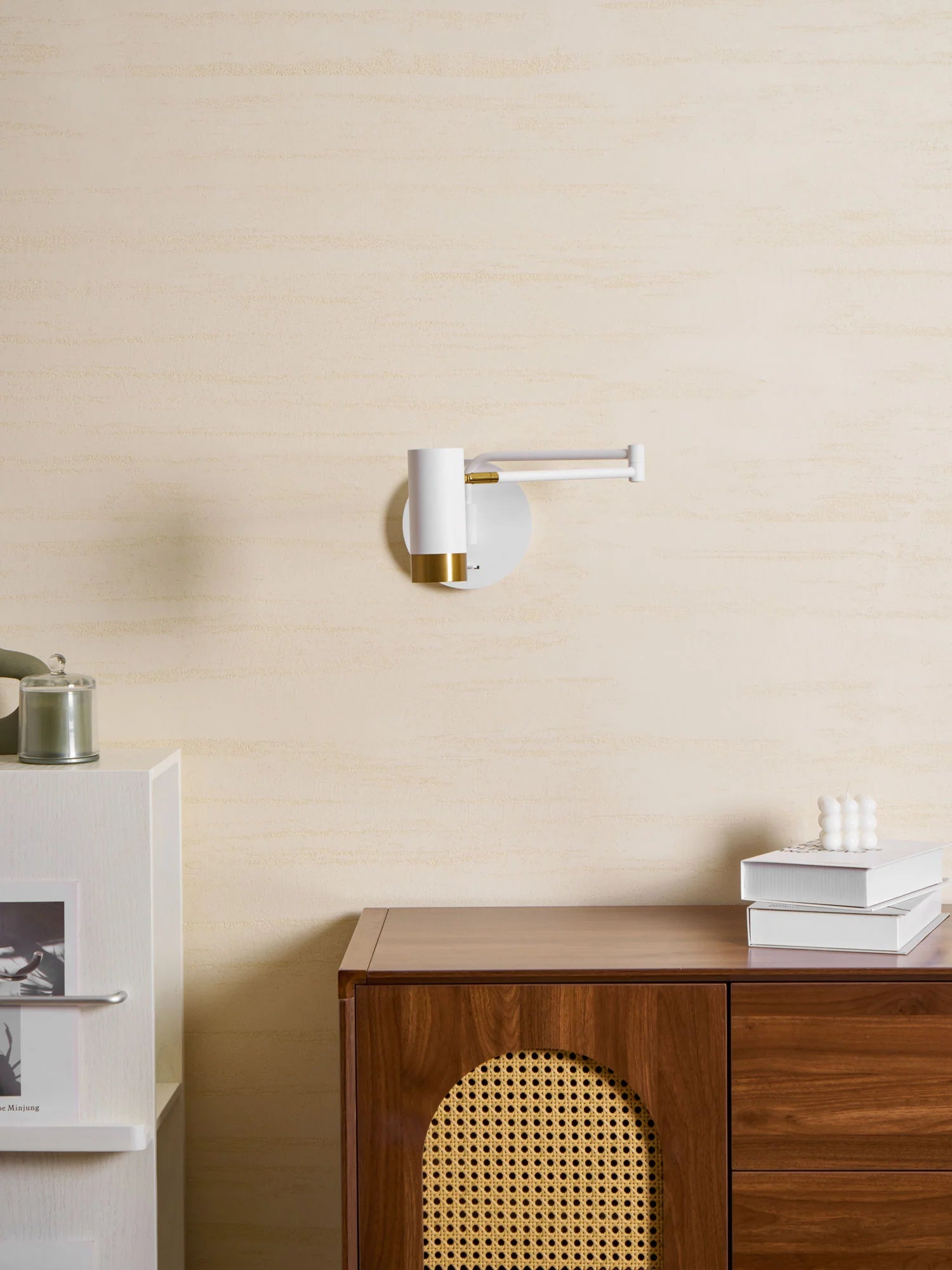 Applique Murale à Bras Télescopique Pliable — Lampe Chevet Style Nordique Articulée | BALANCIER™