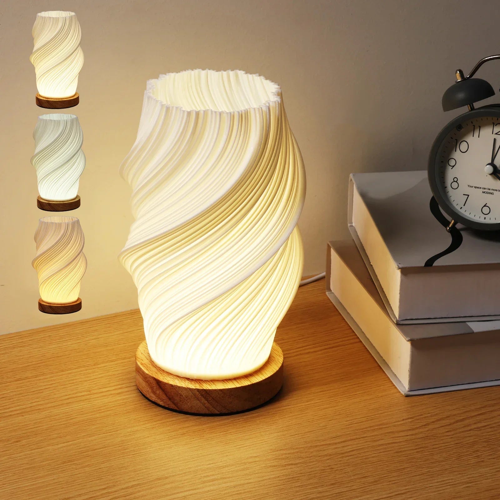 Selena | Lampe de Table Modèle Wavecloud