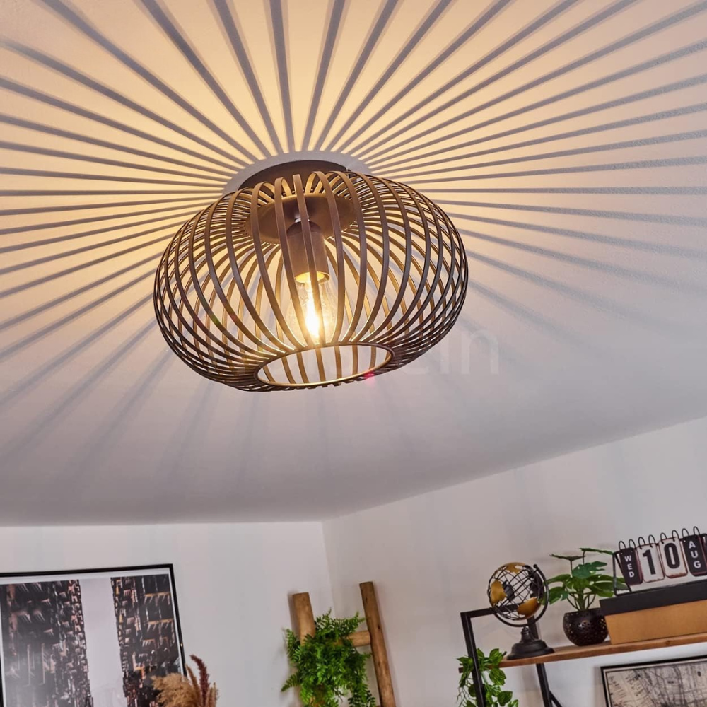 plafonnier rétro Sofie disponible en plusieurs couleurs avec design vintage élégant