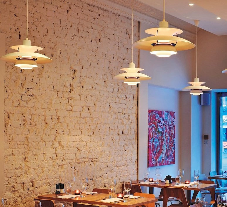 Suspension Design Danois Multicouche Vintage | LUIS PARLU™ RESTAURANT