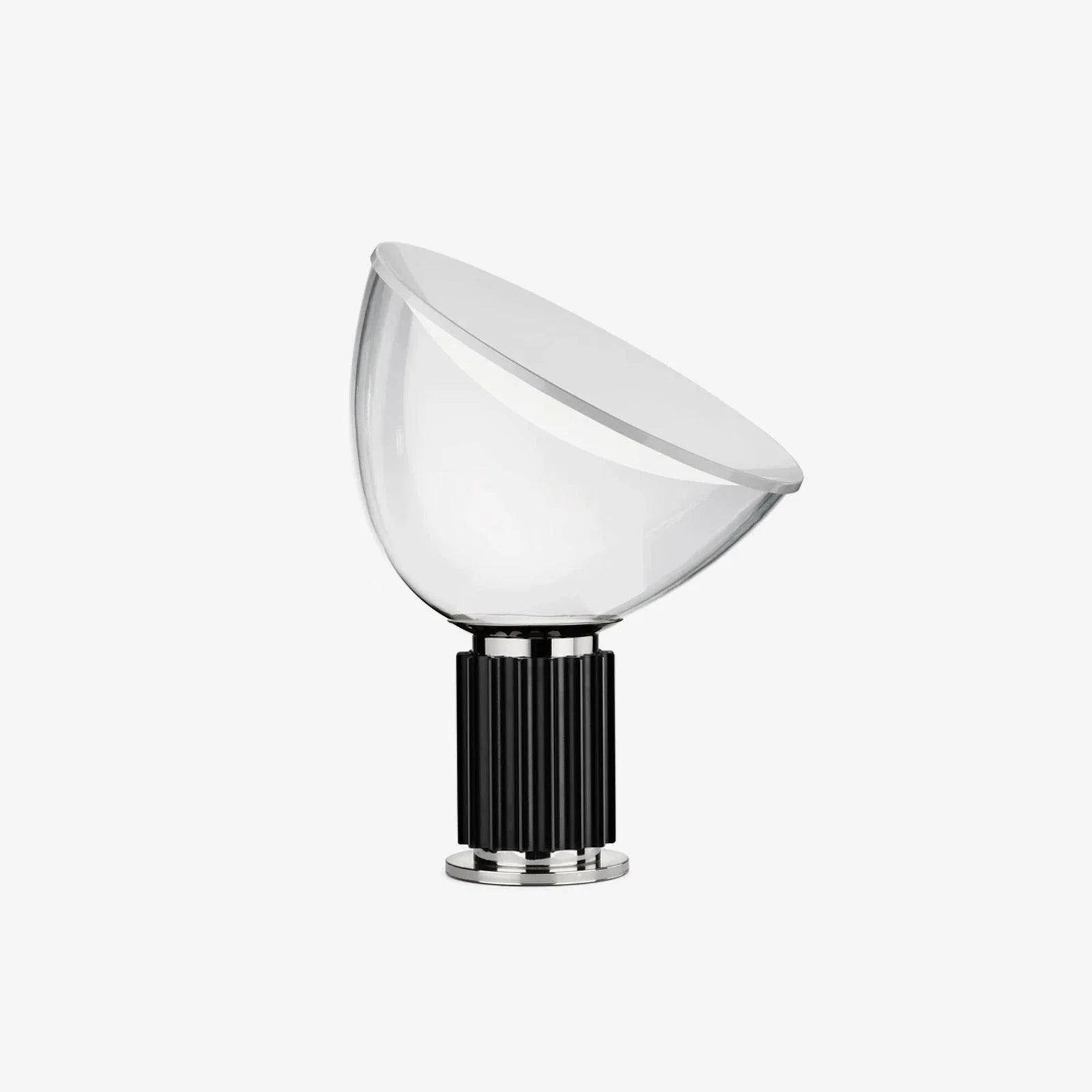 Lampe de Table Dôme en Verre Italien — Grande Lampe Style Moderne | OMBELLE™