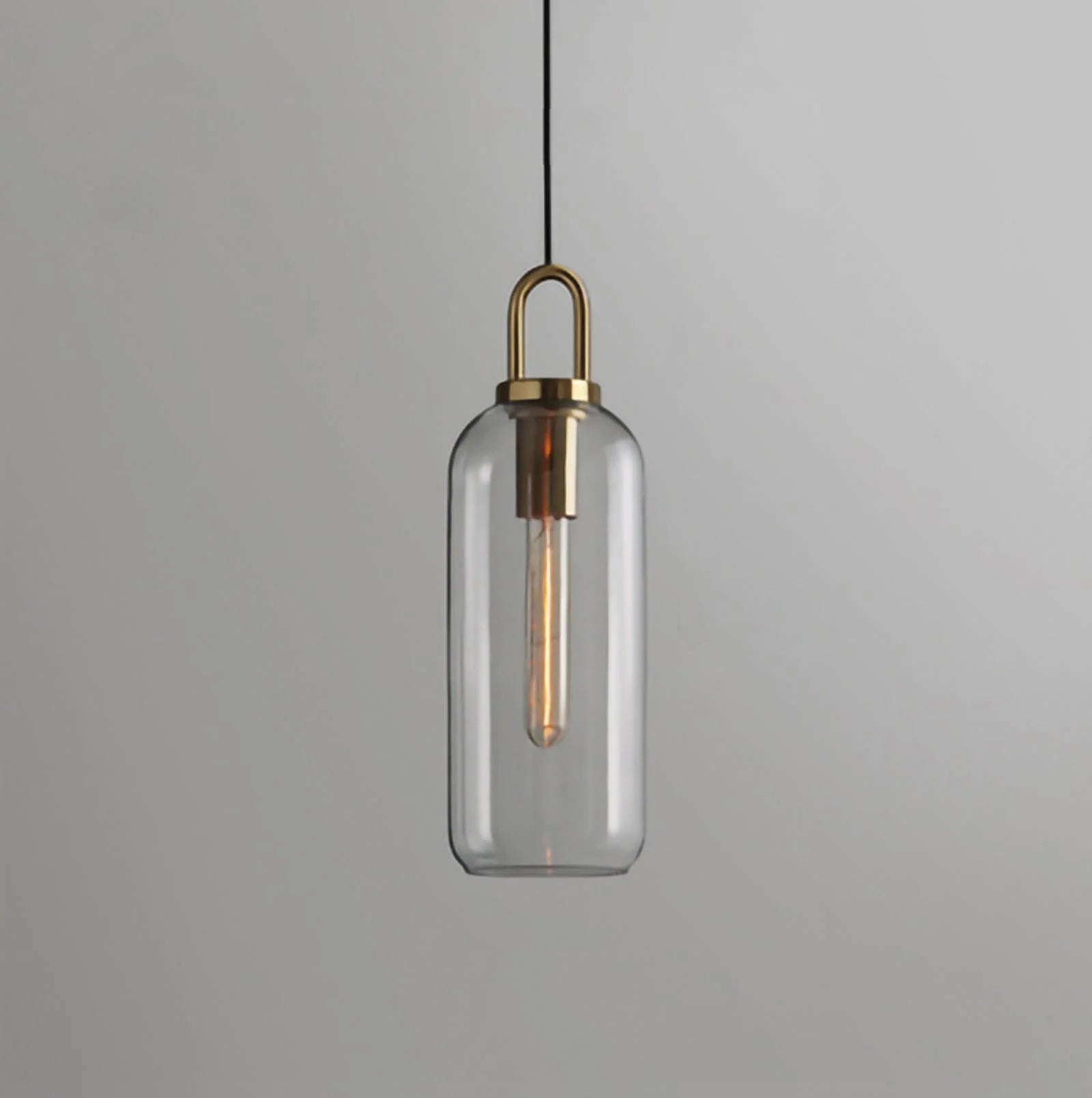 Suspension Boule en Verre Soufflé — Lustre Style Nordique | FLACON™
