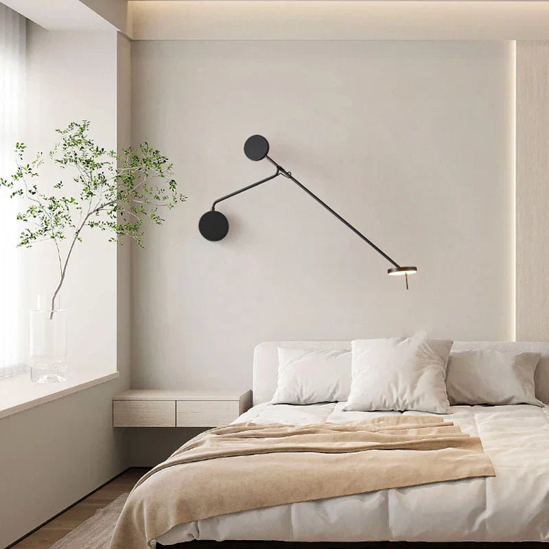 Applique murale design métal noir chaud | LUST - Lampes Design