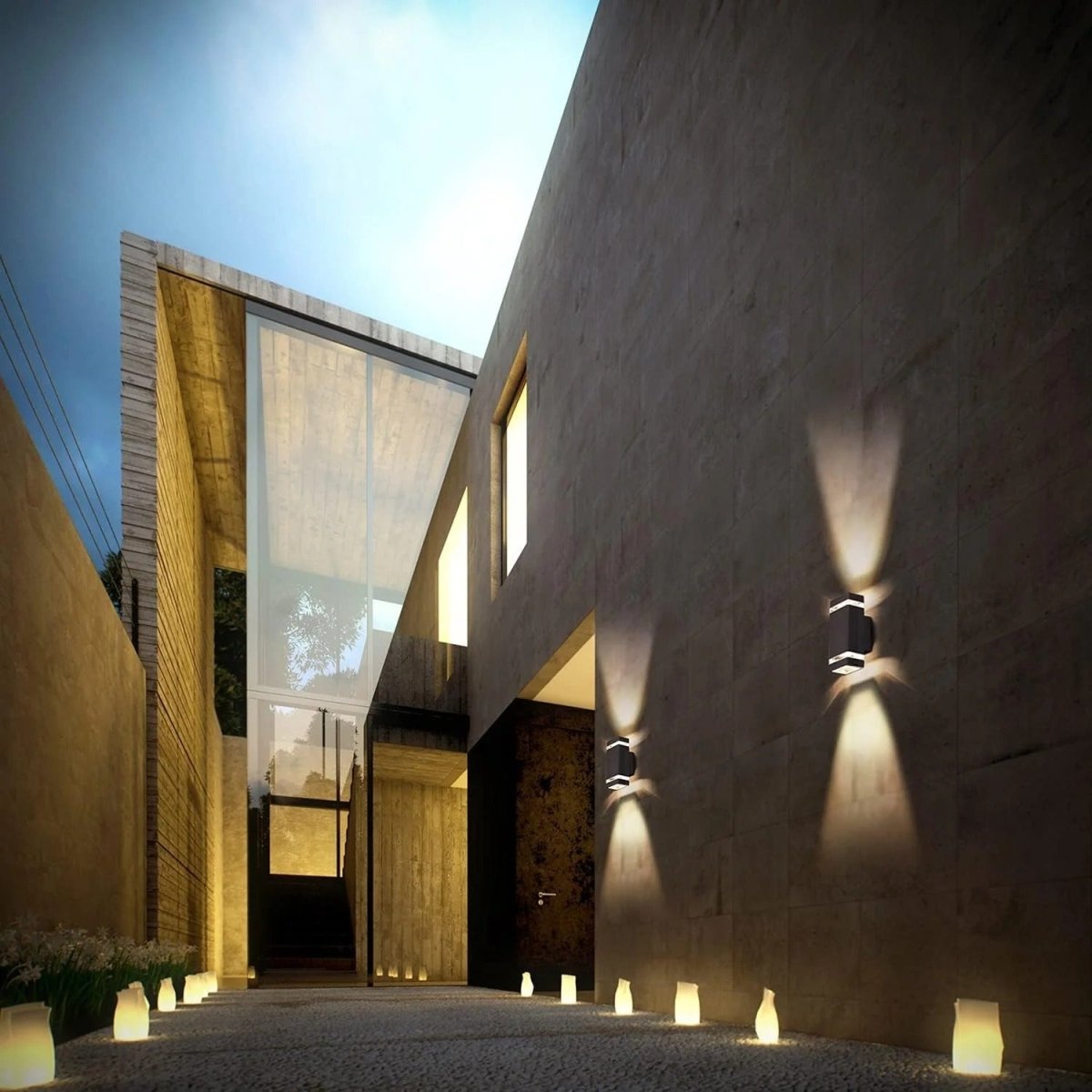 Applique Murale Extérieure Design Étanche IP65 pour Façade ou Terrasse | SIRIUS™ - Lampes Design