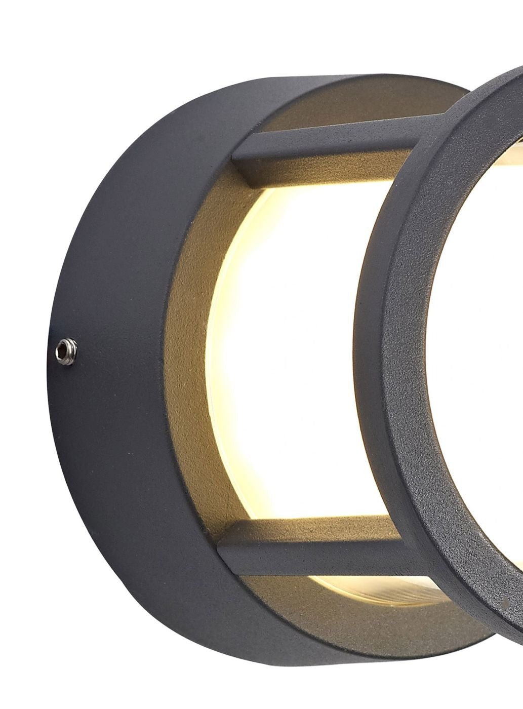 Applique Murale Extérieure LED Design Étanche Noir | LEDS - Lampes Design