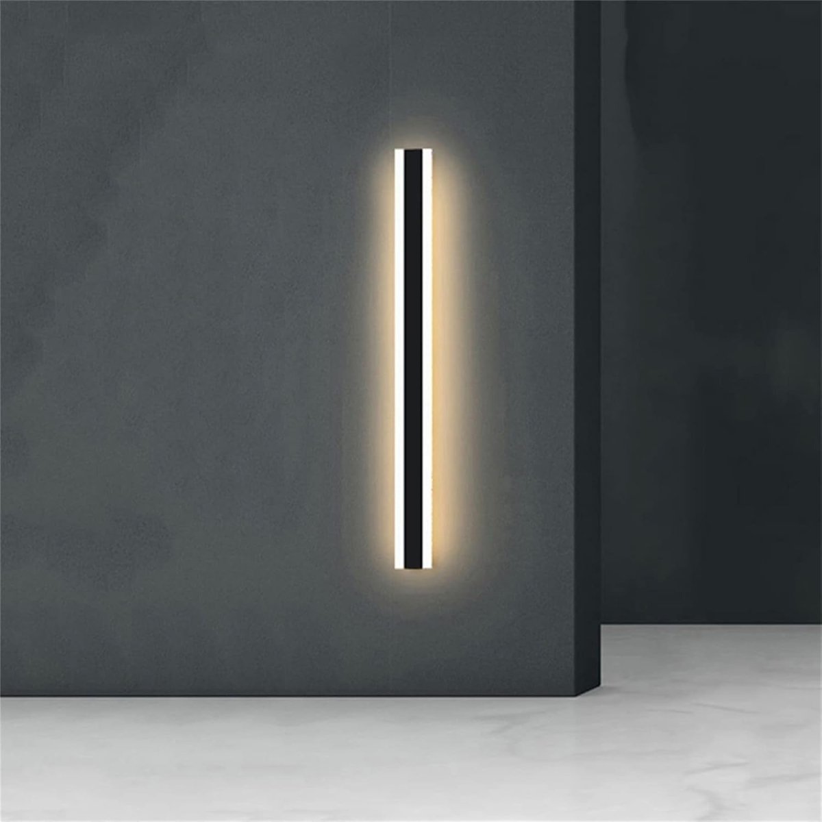 Applique Murale Extérieure LED Longue et Étanche – Design Moderne pour Façade | LEDA™ - Lampes Design