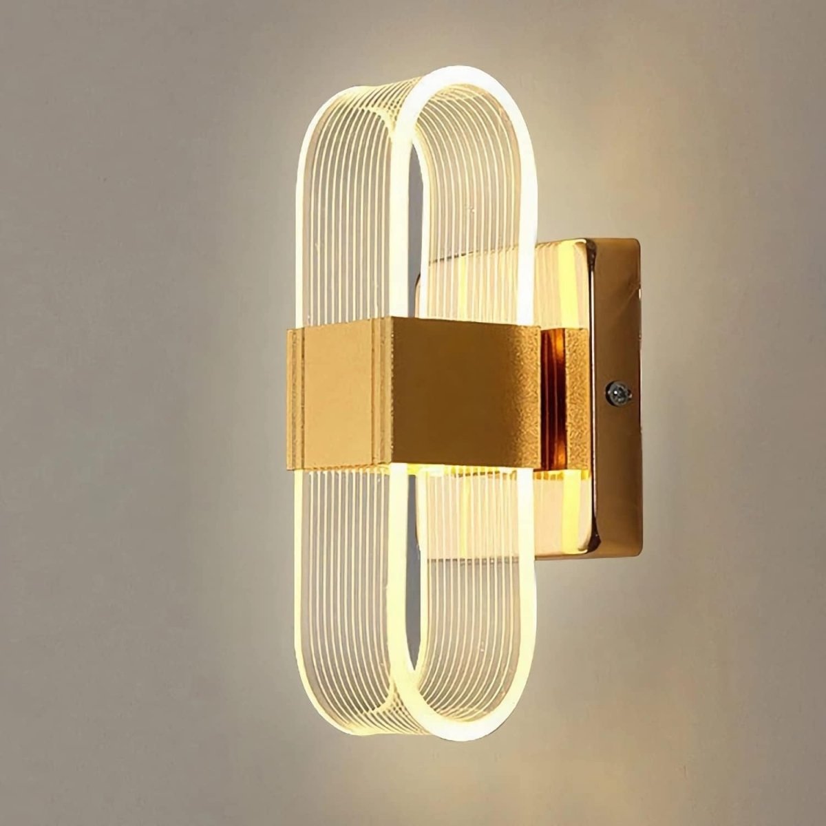 Applique Murale LED Design Sculptural Moderne pour Salon ou Couloir | PUISO™ - Lampes Design