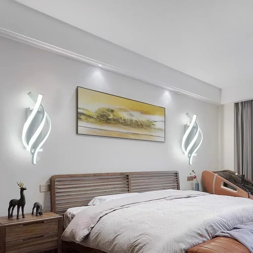 Applique Murale LED Design Spirale — Tricolore Réglable 24W | SPIRA™ - Lampes Design