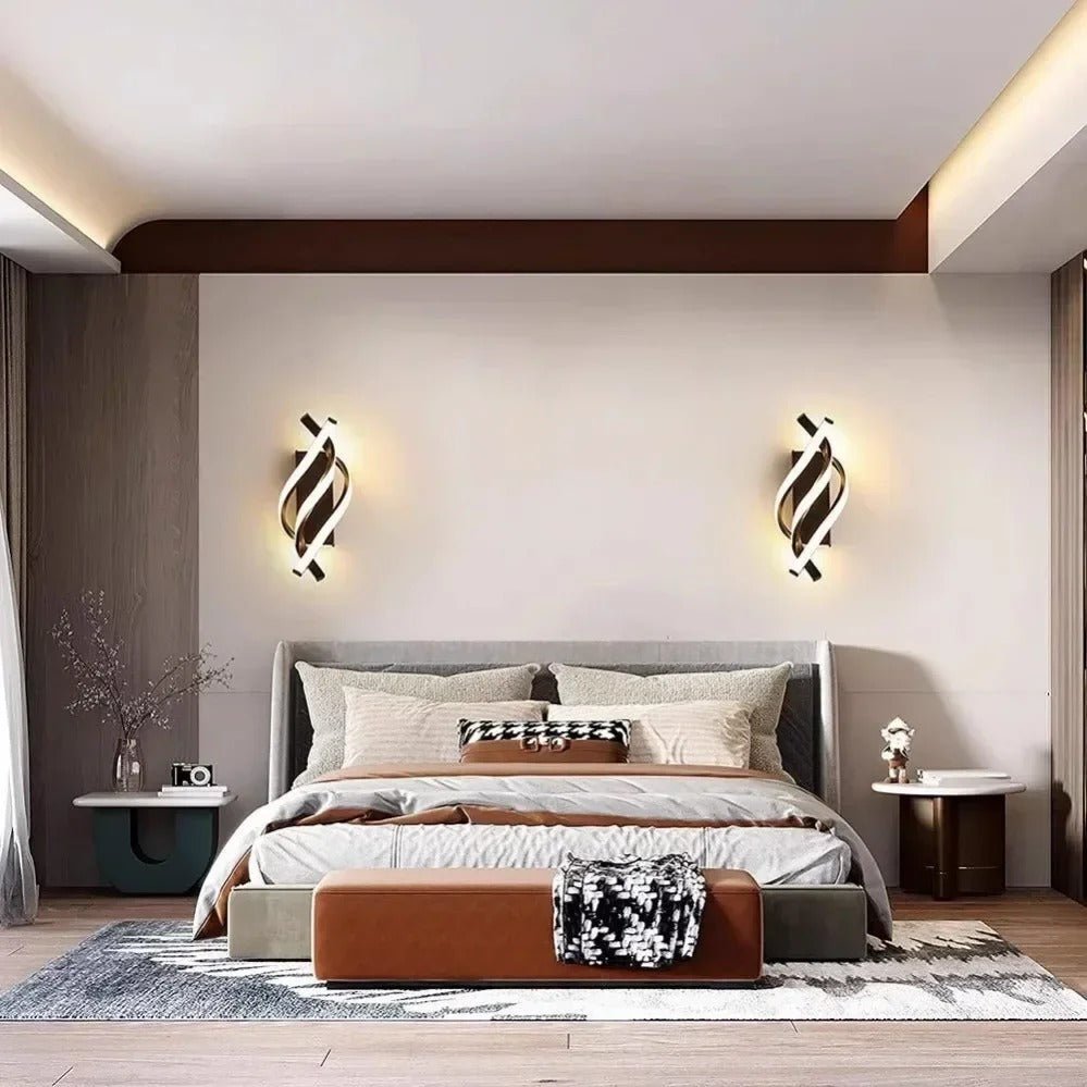 Applique Murale LED Design Spirale — Tricolore Réglable 24W | SPIRA™ - Lampes Design