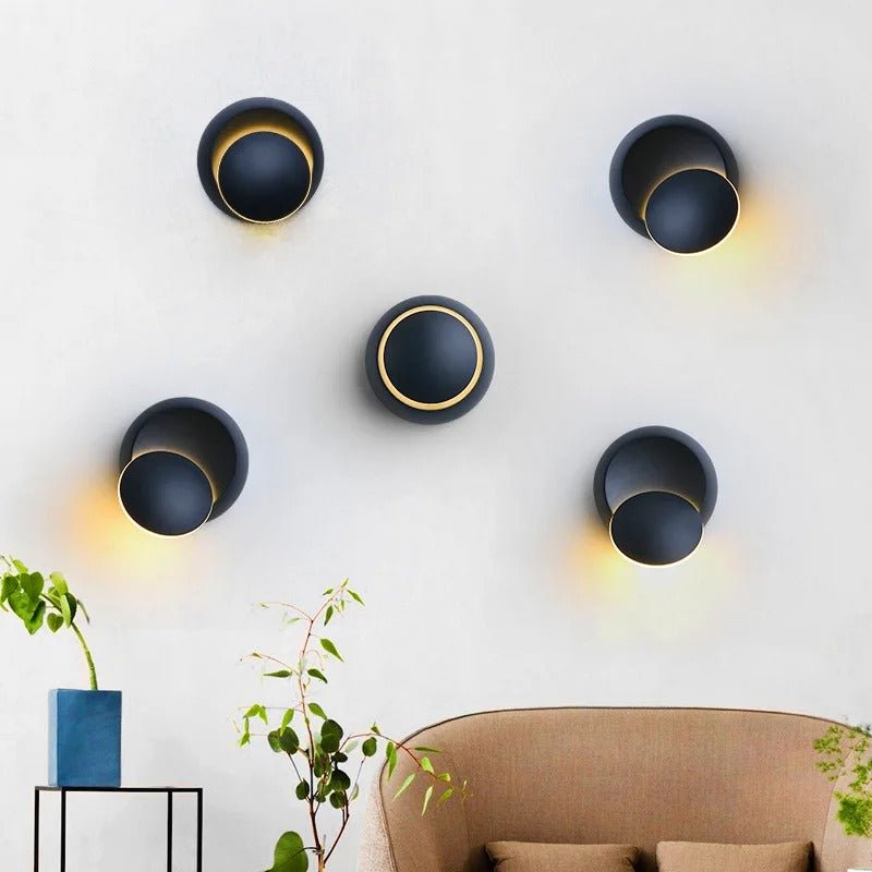 Applique Murale LED Rotative 350° — Spot Orientable 5W en Aluminium | PIVOT™ - Lampes Design
