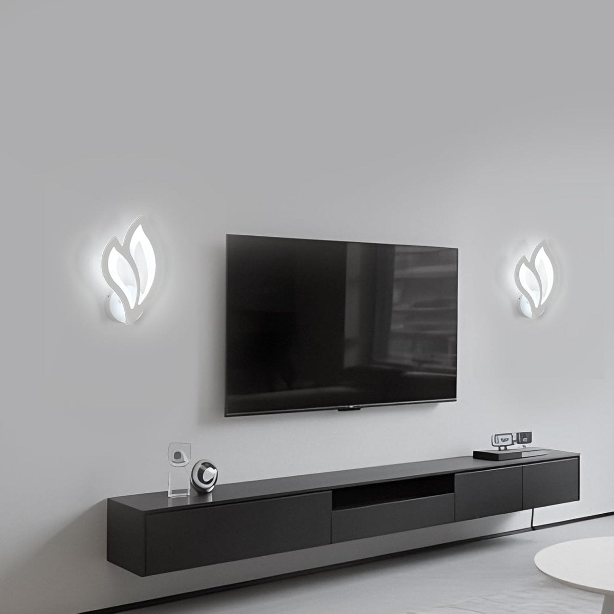 Applique Murale LED Tactile — Luminaire Moderne Acrylique Blanc | OPAL™ - Lampes Design