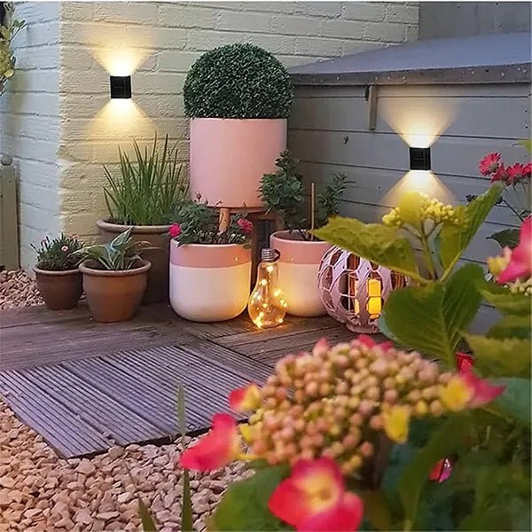 Applique Murale Solaire Design Haut et Bas Étanche | Lizzy - Lampes Design