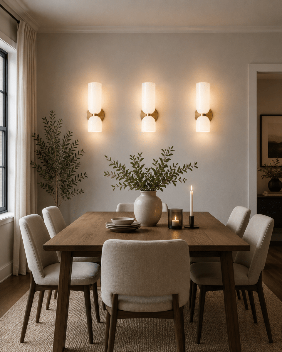 Applique Murale Verre Nordique — Luminaire Design Européen 2 Feux | AZURE™ - Lampes Design