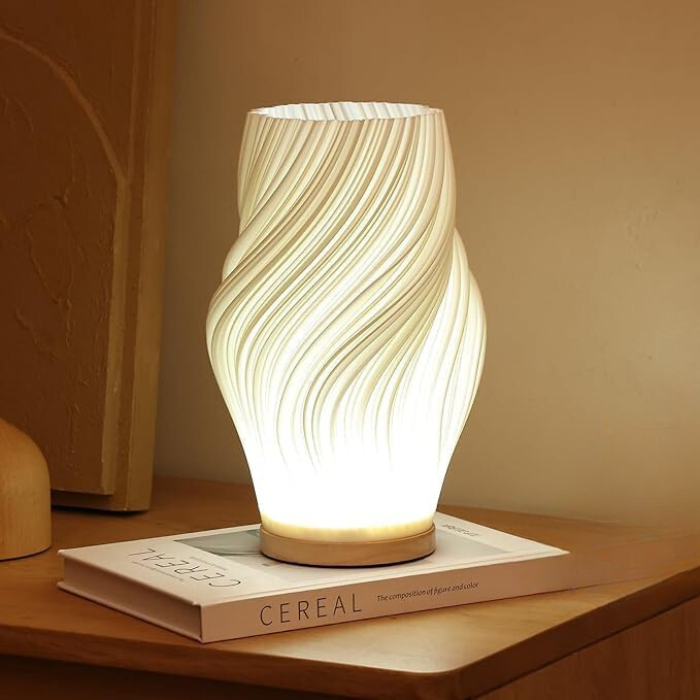Selena | Lampe de Table Modèle Wavecloud