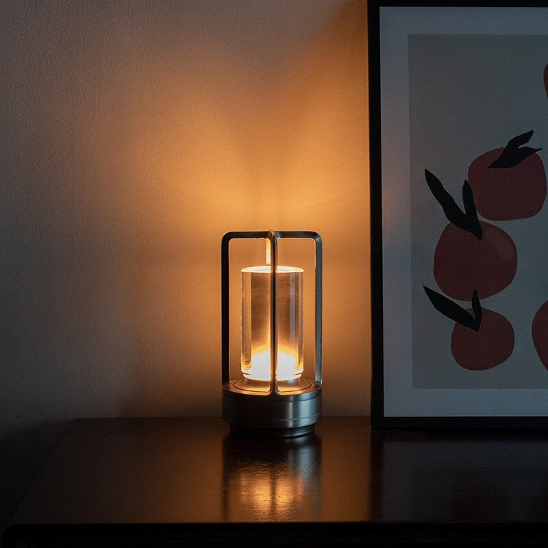 Petite Lampe de Table LED Sans Fil Design Industriel | Christel™