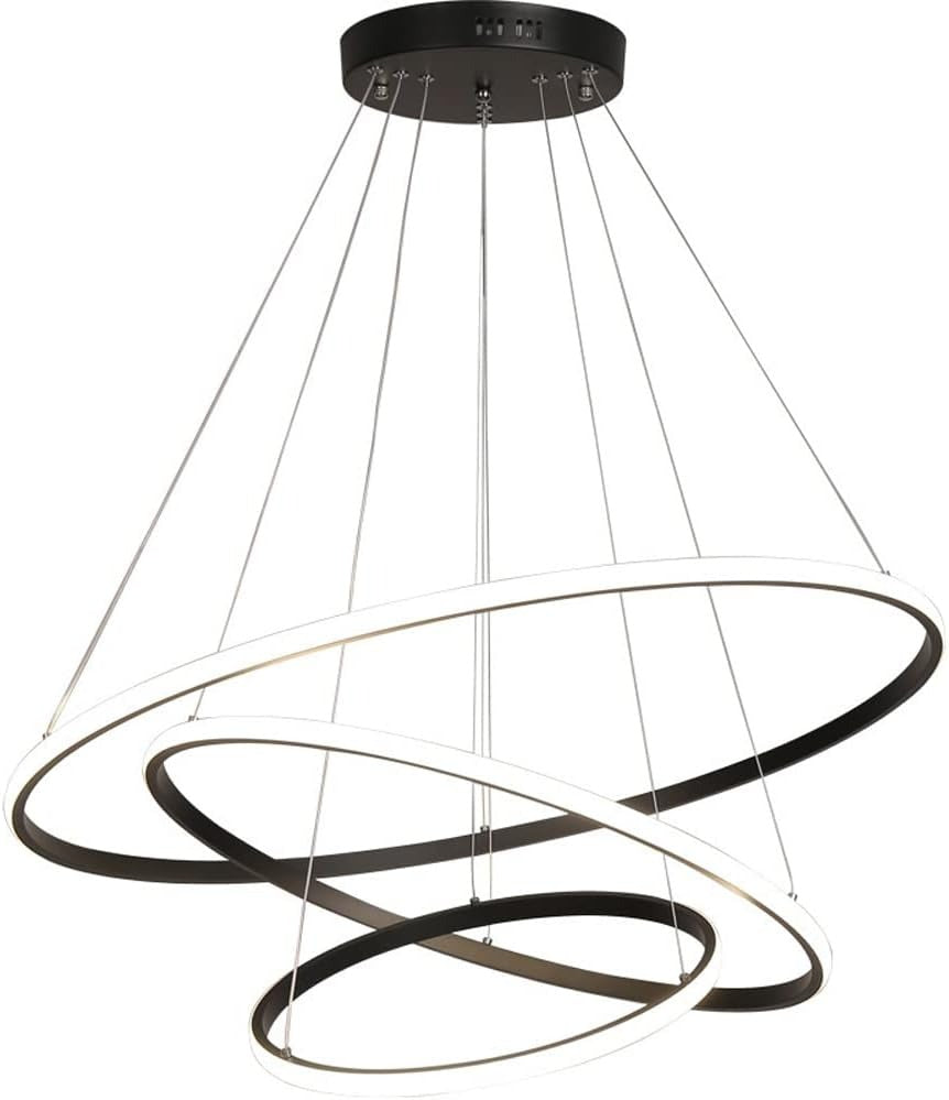 LUSTRE SUSPENSION TRIPLE ANNEAU LED DIMMABLE | ORBIS™