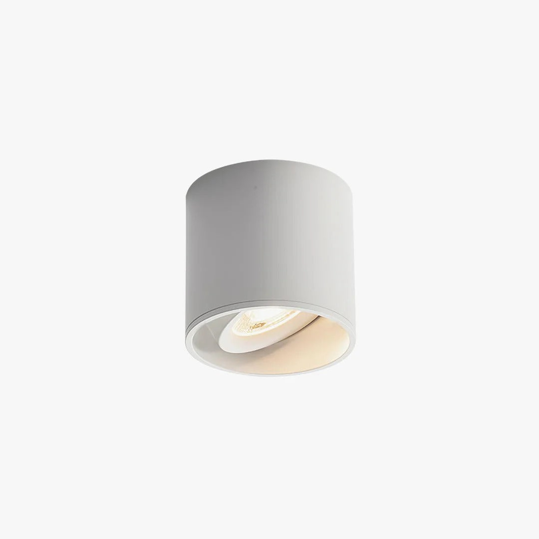 Spot Encastré Cylindrique GU10 Solaire — Downlight Design Minimaliste | ŒIL™