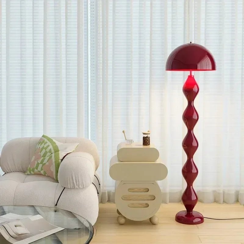 Lampadaire Design Sculptural Pop Art Abat - Jour Dôme | Biossi - Lampes Design