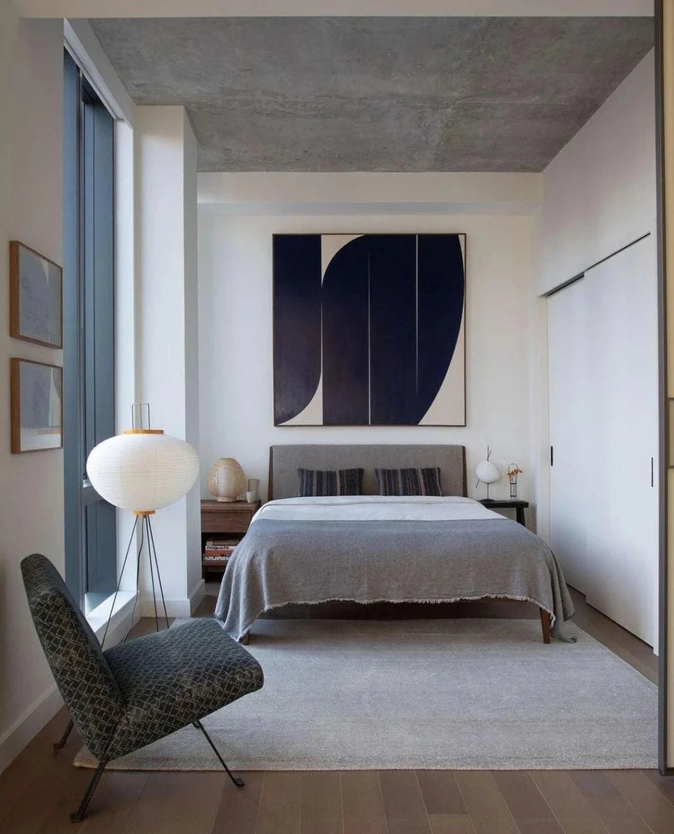 Lampadaire Design Wabi-Sabi Lanterne Papier Japonaise pour Chambre & Salon | SHOJI™ - Lampes Design