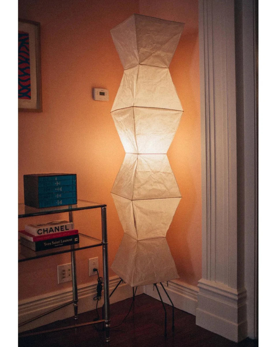 Lampadaire Design Wabi-Sabi Lanterne Papier Japonaise pour Chambre & Salon | SHOJI™ - Lampes Design
