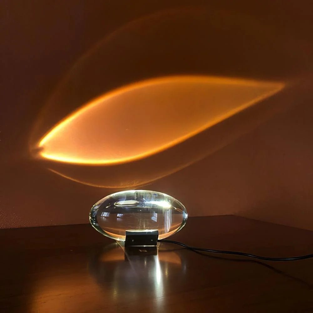 Lampe à Poser Design Cristal Comète Lumineuse pour Chambre & Bureau | CIEL™ - Lampes Design