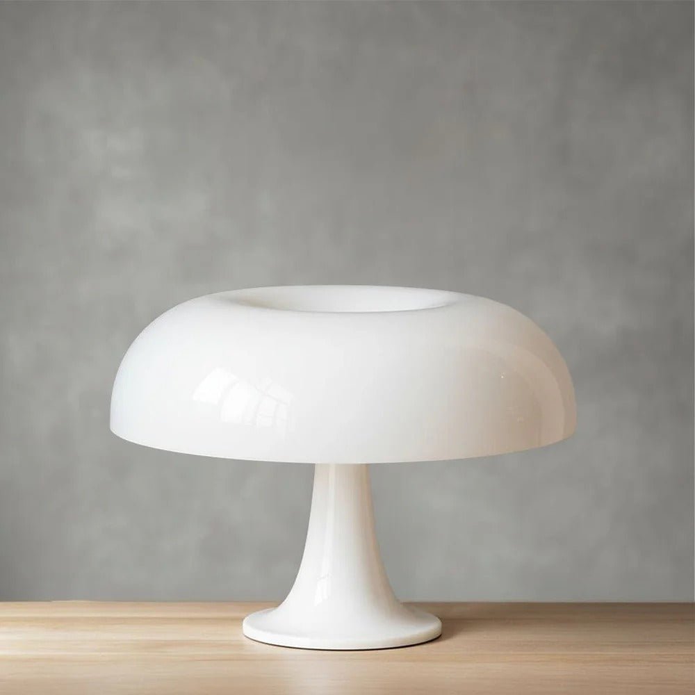 Lampe champignon vintage orange design rétro | Le Cèpe - Lampes Design