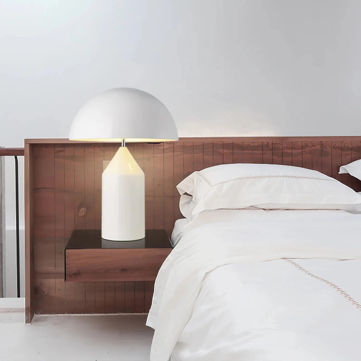 Lampe de Chevet Forme Champignon Métal | AMANITE™ - Lampes Design