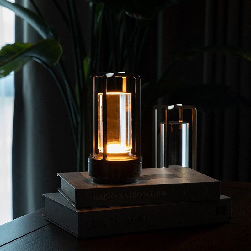 Lampe de Table LED Sans Fil Design Industriel pour Salon ou Bureau | Christel™ - Lampes Design
