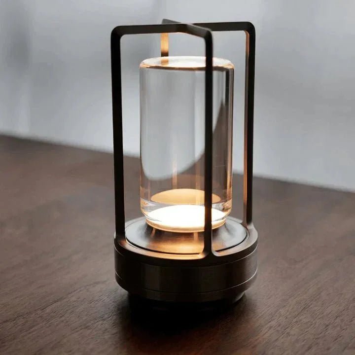 Lampe de Table LED Sans Fil Design Industriel pour Salon ou Bureau | Christel™ - Lampes Design