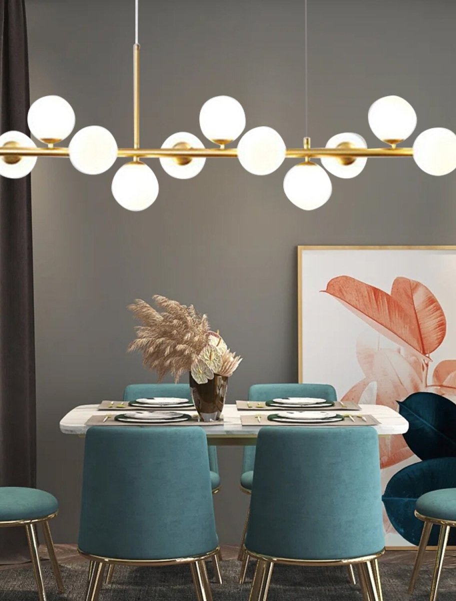 Lustre Design Nordique Multi-Boules en Verre — 7 ou 11 Têtes | COSMOS™ - Lampes Design