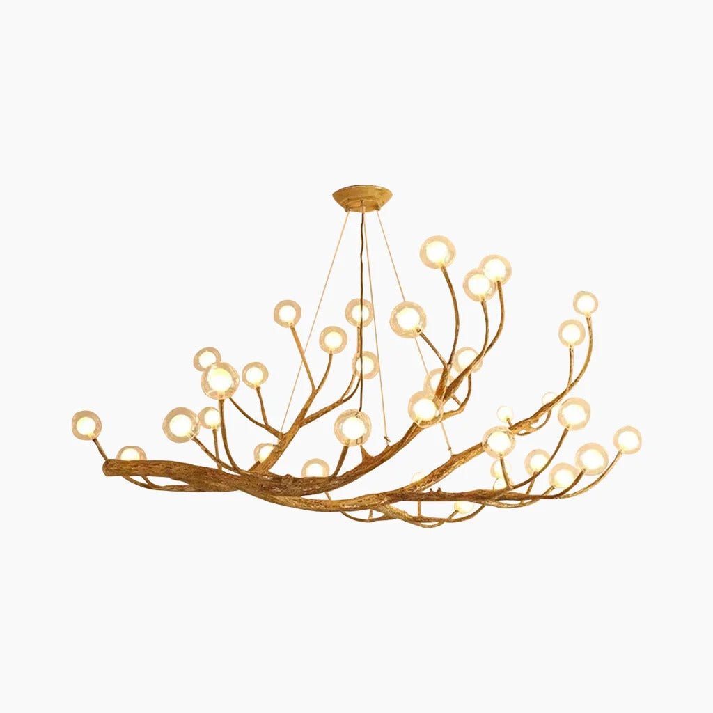 Lustre Suspension Design Branche d'Arbre Rustique | Nature - Lampes Design
